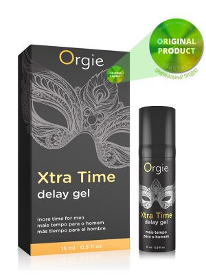 Гель-пролонгатор статевого акту  X-TRA TIME, 15 мл  ORGIE (Бразилія-Португалія)