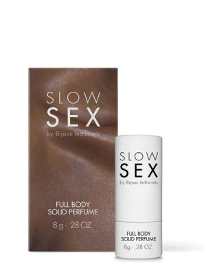 Твердий парфум для всього тіла  FULL BODY SOLID PERFUME, 8 г.  Slow Sex by Bijoux Indiscrets (Іспанія)