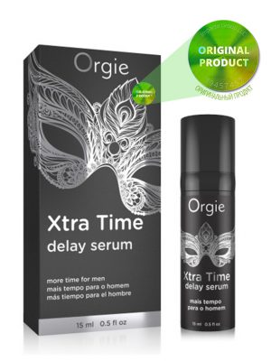 Сиворотка-пролонгатор X-TRA TIME   Delay Serum, 15 мл  ORGIE (Бразилія-Португалія)