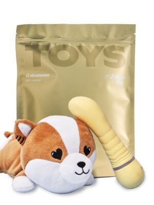 Вібратор для точки G  TOYS + кейс-песик шіба-іну  Friday Bae (Франція)