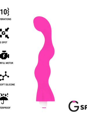 Вібратор для зони G  GEORGE, колір: рожевий G-SPOT (Іспанія)