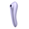 Вакуумний стимулятор + вібраторDual Pleasure, двостороннійколір: ліловийSatisfyer (Німеччина)