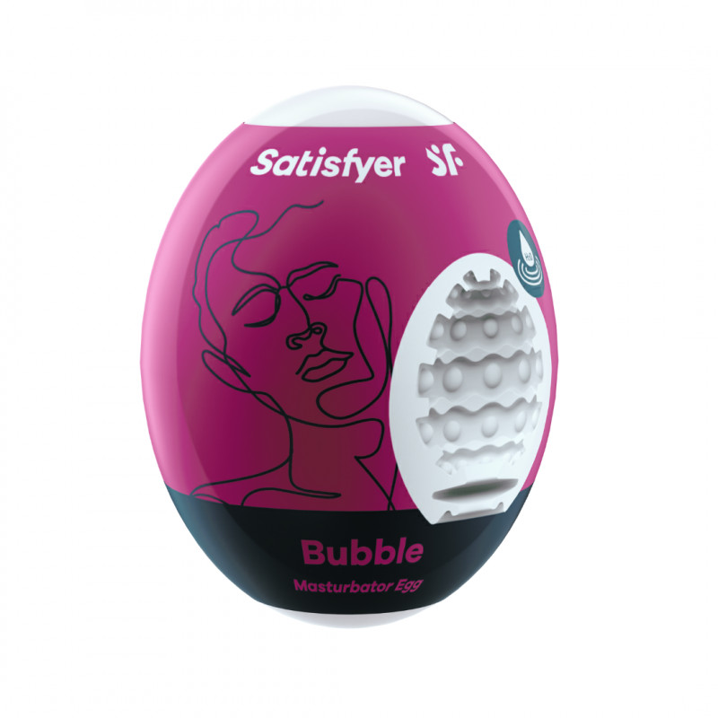 Мастурбатор-яйце Egg BubbleSatisfyer (Німеччина)