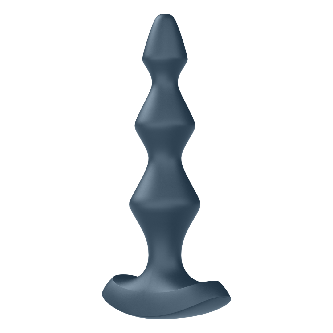 Анальна пробка з кульками Lolli-Plug 1колір: темно-бірюзовийSatisfyer (Німеччина)