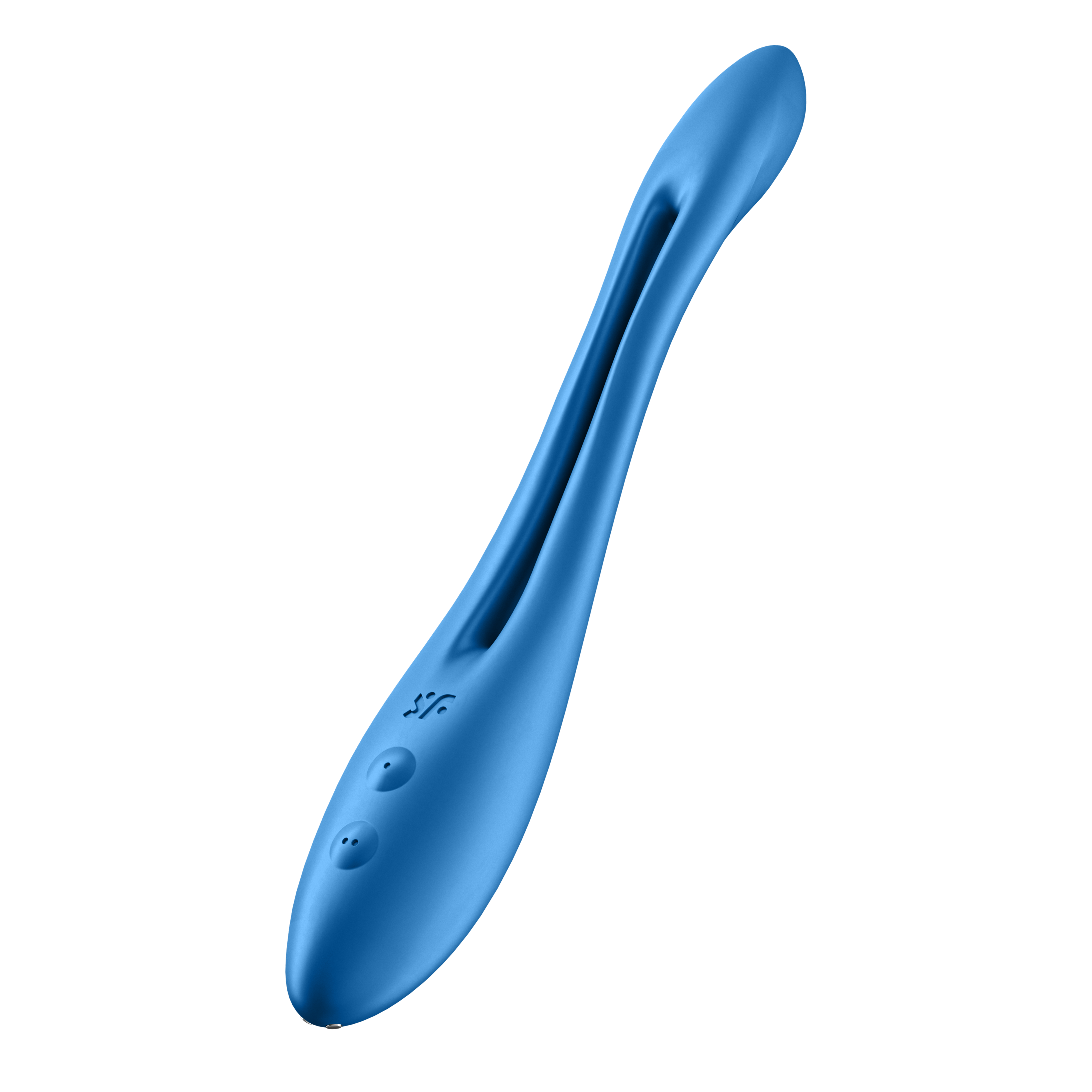 Універсальний гнучкий вібратор для пар Elastic Gameколір: темно-синійSatisfyer (Німеччина)